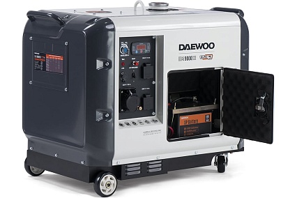 Дизельный генератор с возможностью подключения ATS Daewoo DDAE 9000SSE