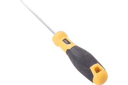 Шлицевая отвертка Deli SL3х100мм DL6331001 Cr-V, магнит, TPR+PP ручка 98346