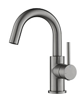 Смеситель для раковины Aquatek Европа AQ1307BGM оружейная сталь