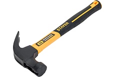 Столярный молоток-гвоздодёр c фибергласовой рукояткой Stayer Hercules-M 450 г 2027-450_z01