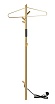 Полотенцесушитель электрический Bemeta 704153011 30W 103x1180 стойка, золото