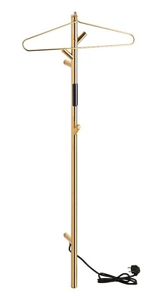 Полотенцесушитель электрический Bemeta 704153011 30W 103x1180 стойка, золото