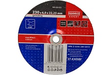 Диск для шлифования металла 230x6x22.23 мм, выпуклый MODECO MN-68-925