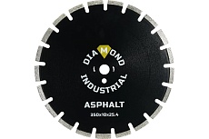 Диск алмазный сегментный по асфальту (350х25.4х10 мм) Diamond Industrial DIDA350