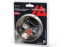 Коронка алмазная 100x70 мм, #46, со сверлом, по керамограниту, плитке, в блистере METALLICA Ultra 901953