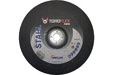 Круг шлифовальный по стали F27 230х6.5х22.23 мм, A24S-BF PRO TOROFLEX 4010362120908