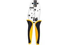 Пресс-клещи для обжима наконечников Duwi PROFI 0.5-10мм², 4 сменные матрицы, сумка 26120 9