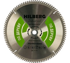 Диск пильный  Industrial Дерево (255x30 мм; 100Т) Hilberg HW257