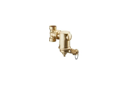 Сепаратор шлама Oventrop DN 25, Rp 1, вертикальная установка, латунь, PN 16 1124108