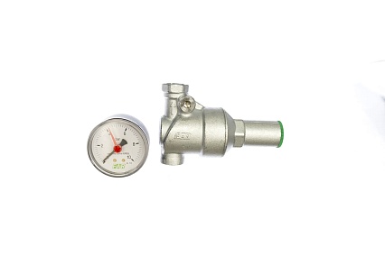 Редуктор FAR 1/2" ВР-ВР хром. с манометром 1-6 атм FA 2855 12