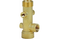 Штуцер 6-ти ходовой 110 мм под шланг 1/2&quot; AquamotoR AR111015