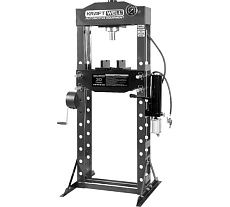 Пресс с ручным и пневматическим приводом Kraftwell 30 т, напольный KRWPR30A