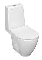 Унитаз-компакт Laparet Bianca с сиденьем микролифт