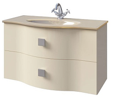 Мебель для ванной Caprigo Nokturn 90 см, 2 ящика магнолия