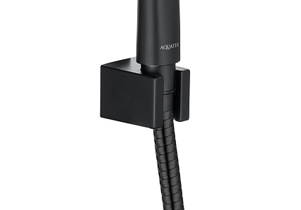 Душевой гарнитур Aquatek Вега AQ2010MB черный матовый
