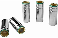 Сопло для горелки цилиндрическое 25-AK, медь E-Cu, 5 шт, 19 мм GOLDEN BRIDGE 1132