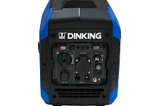 Бензиновый генератор Dinking DK2000i инверторный, 2 кВт, 230 В, 50 Гц, DK148, бак 4.3 л ГЕН017