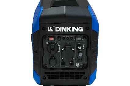 Бензиновый генератор Dinking DK2000i инверторный, 2 кВт, 230 В, 50 Гц, DK148, бак 4.3 л ГЕН017