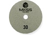 Алмазный гибкий шлифовальный круг MKSS Toolbox MK2604 АГШК Ø100 Р30 для мокрой шлифовки MKSS MK26040030