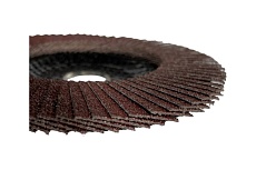 Круг лепестковый торцевой Brown 125х22 мм, Al 80 Flat Abraforce AFBR125AO08058F