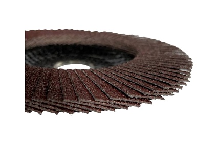Круг лепестковый торцевой Brown 125х22 мм, Al 80 Flat Abraforce AFBR125AO08058F
