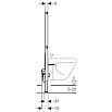 Инсталляция для биде Geberit Duofix 111.520.00.1