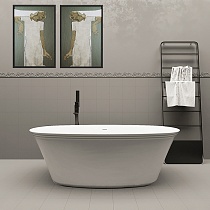 Акриловая ванна TW collection TWCB2103INTBO 170x80 белый матовый