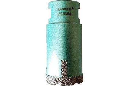 Сверло алмазное по керамограниту (35 мм; М14) Sankyo STDA035000
