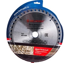 Диск пильный (250x2.8/1.8x32/30 мм; 40T) Белмаш RD146A