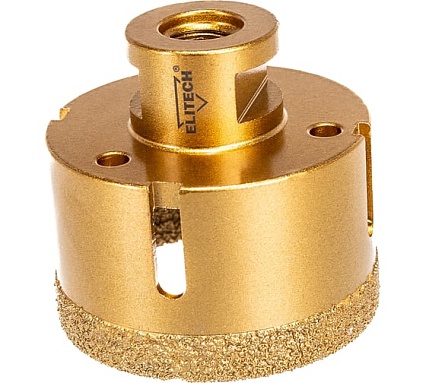Коронка алмазная (65 мм; М14) Elitech 1820.122800