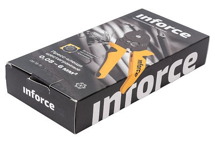 Шестигранные пресс-клещи Inforce 0,08-6 мм2 06-19-11
