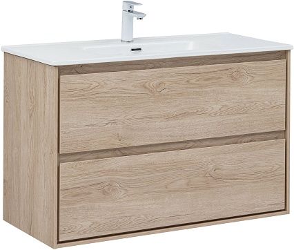 Мебель для ванной Aquanet Милан 100 см дуб светлый Мебель для ванной Aquanet Милан 100 см дуб светлый