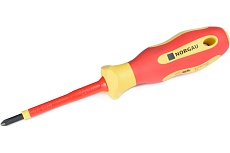 Крестовая диэлектрическая отвертка Norgau PH1x80 мм, тип N171-PH1x80 067073210