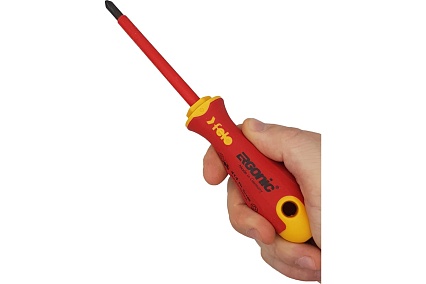 Набор диэлектрических отверток Felo Ergonic с тестером напряжения 6 шт 41396398