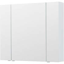 Зеркальный шкаф Aquanet Алвита New 90 см белый матовый 00303897