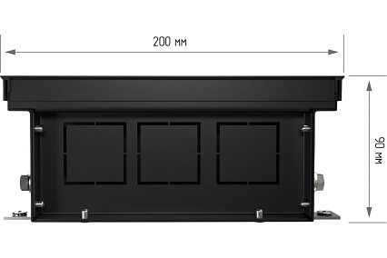 Внутрипольный конвектор Royal Thermo ATRIUM-90/200/1800-DG-U-NA НС-1430113