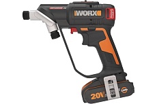 Аккумуляторная бесщёточная дрель-шуруповерт Worx Switchdriver 2.0 , 50Нм, 20В, 2Ач x1, кейс WX177