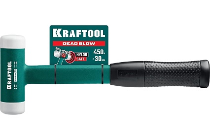 Безынерционный молоток Kraftool Dead Blow 450 г, 30 мм 2078-30
