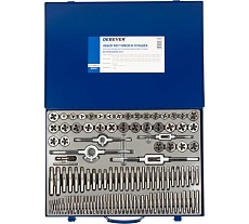 Набор метчиков и плашек Debever Machining Solutions М2 - М18, 110 предметов, метрическая резьба DB-S-TDM5110
