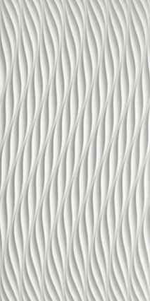 Плитка Atlas Concorde 3D Wall Design 3D Twist  White Matt  40x80 см, 8DWM