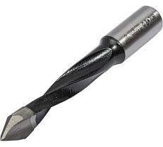 Сверло сквозное усиленное 8х10х70 мм, R Deltatools 06-0090