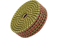 Алмазный гибкий шлифовальный круг (100 мм, P50, мокрое шлифование, 5 шт.) Matrix 73507