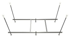 Каркас к ванне Aquatek Либерти/Лугано 150 (шпильки) KAR-0000059