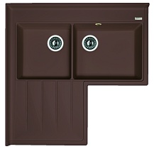 Кухонная мойка Florentina Адрия 96 см, мокко FSm