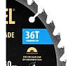 Пильный диск по дереву Denzel 190x30 мм, 36 зубьев 733407
