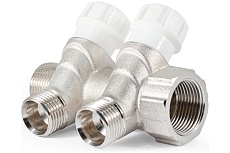 Коллектор с регулировочными вентилями PROFACTOR в/н 3/4&quot; х 2 вых 1/2&quot;нар PF MV 268.2
