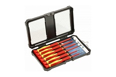 Набор прецизионных диэлектрических отверток Hoegert Technik 1000 V, 6 шт HT1S987