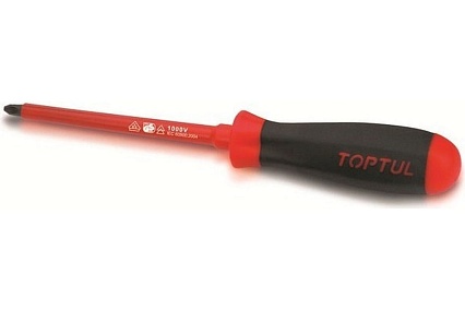 Диэлектрическая отвертка Toptul PH2х100 мм FBEB0210
