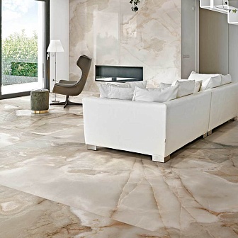 Керамогранит Rex Ceramiche Reves De Rex Noisette Glossy Ret 6 mm 160x320 см, 769942