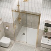 Душевая дверь Grossman Classic 130x195 прозрачное, золото сатин 100.K33.04.130.32.00